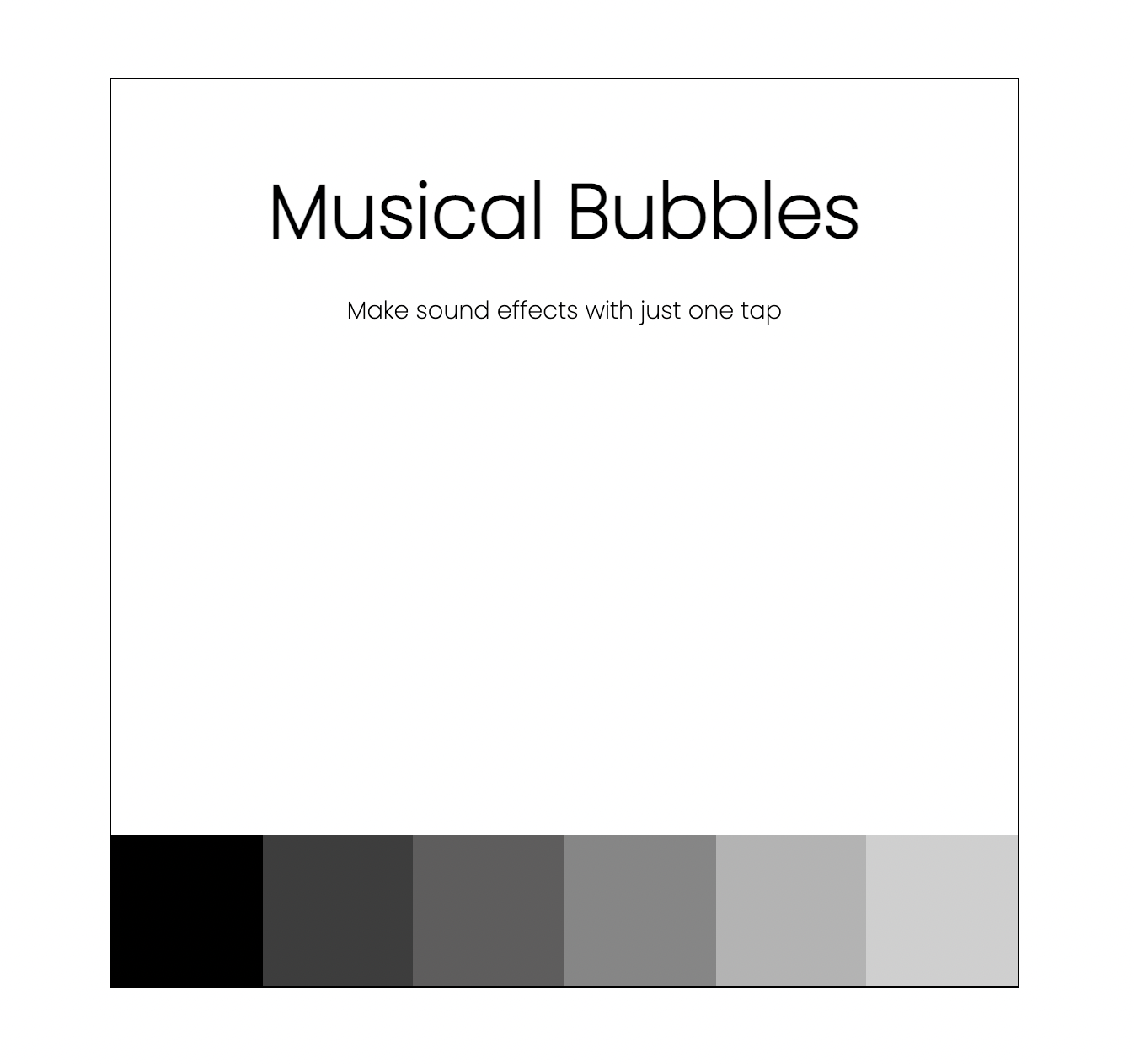 musical bubbles app